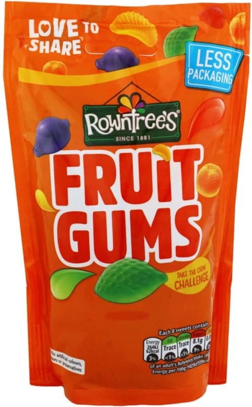 Rowntree's Fruit Gums Pouch