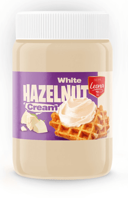 White Cream with 3% Hazelnut