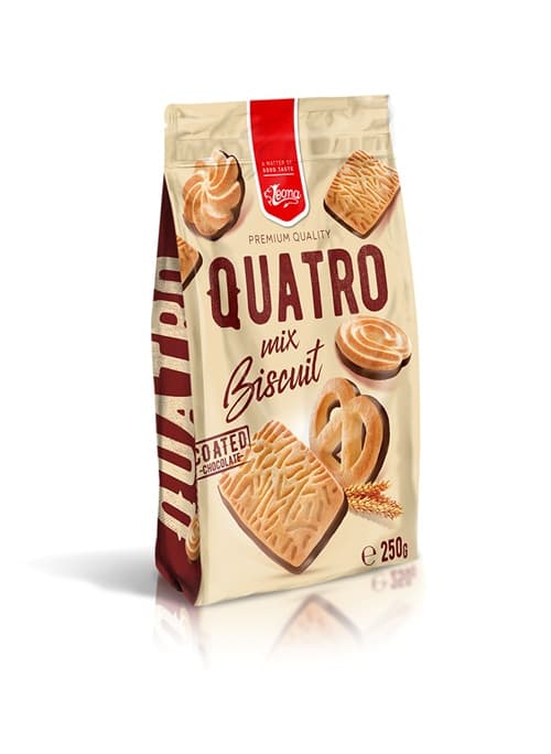 Quatro Mix Semi Cocoa Coated