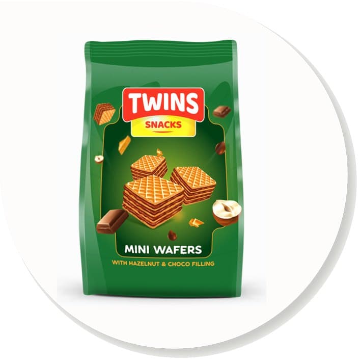 Choco Wafers Mini Hazelnut
